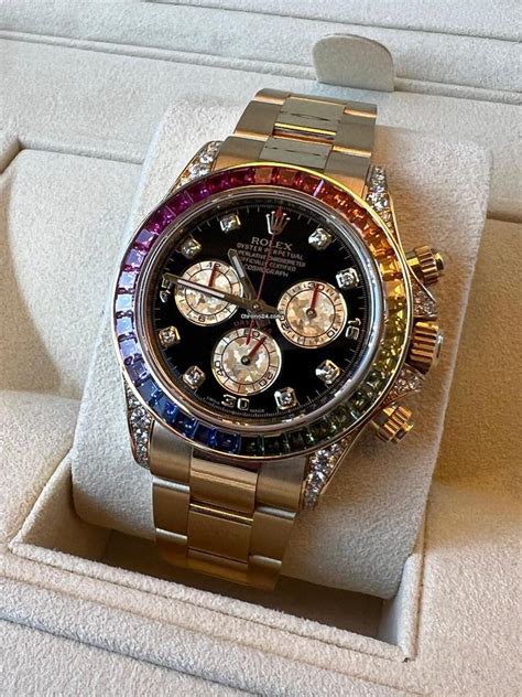 rolex rainbow uk